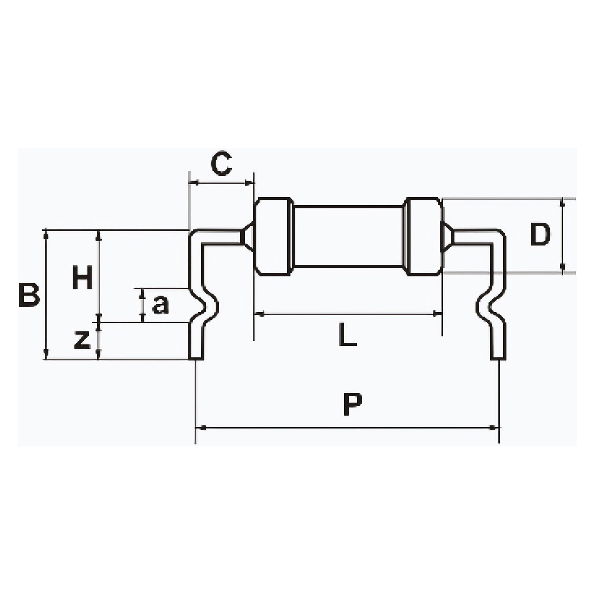 Stand-off preforming die assembly for Superform/AF, lead 1 to 1.3 mm - Iteco 430700