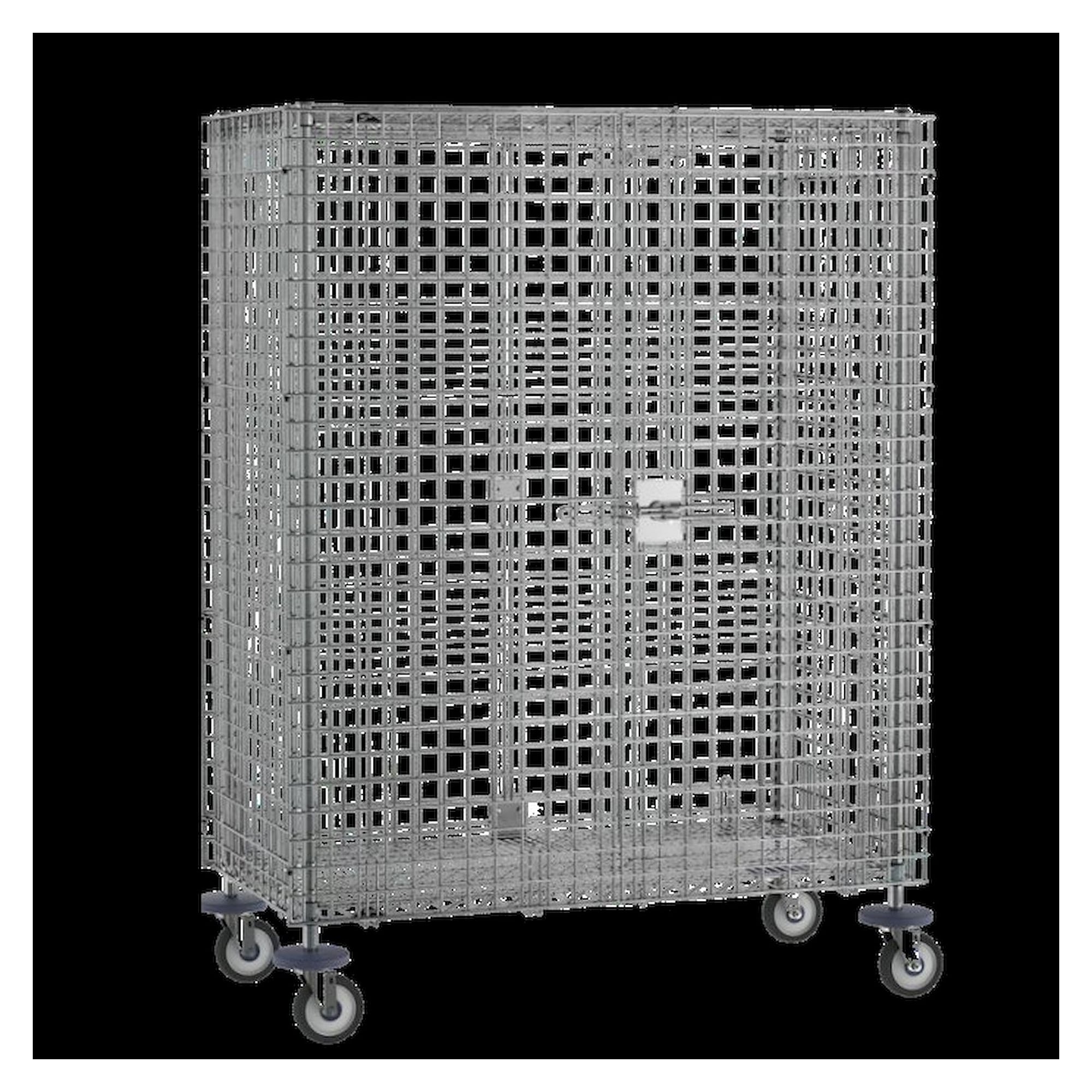 Chariot de sécurité grillagé 3 étagères 75x35cm – Iteco 7914189