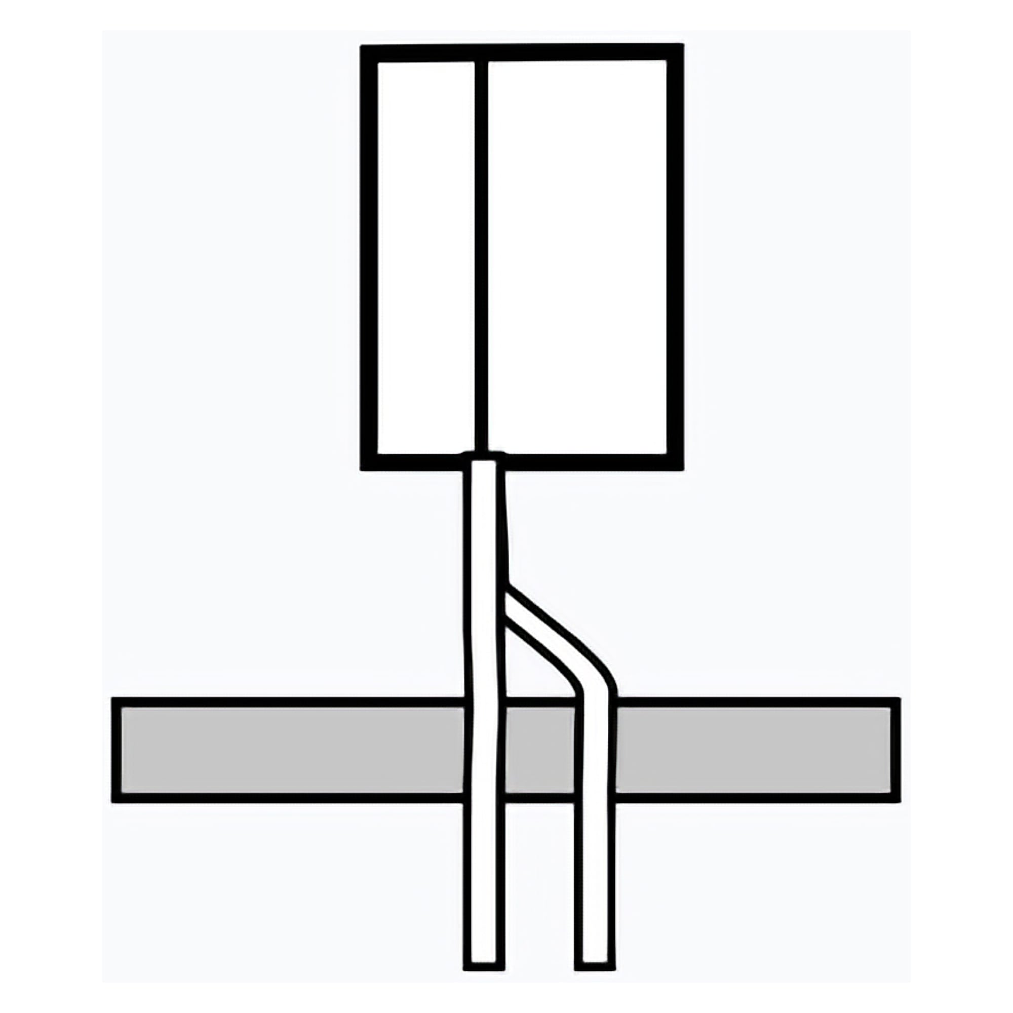 TO92 die block with centre lead 1.27 mm out for Supercut/RP - Iteco 7915158L