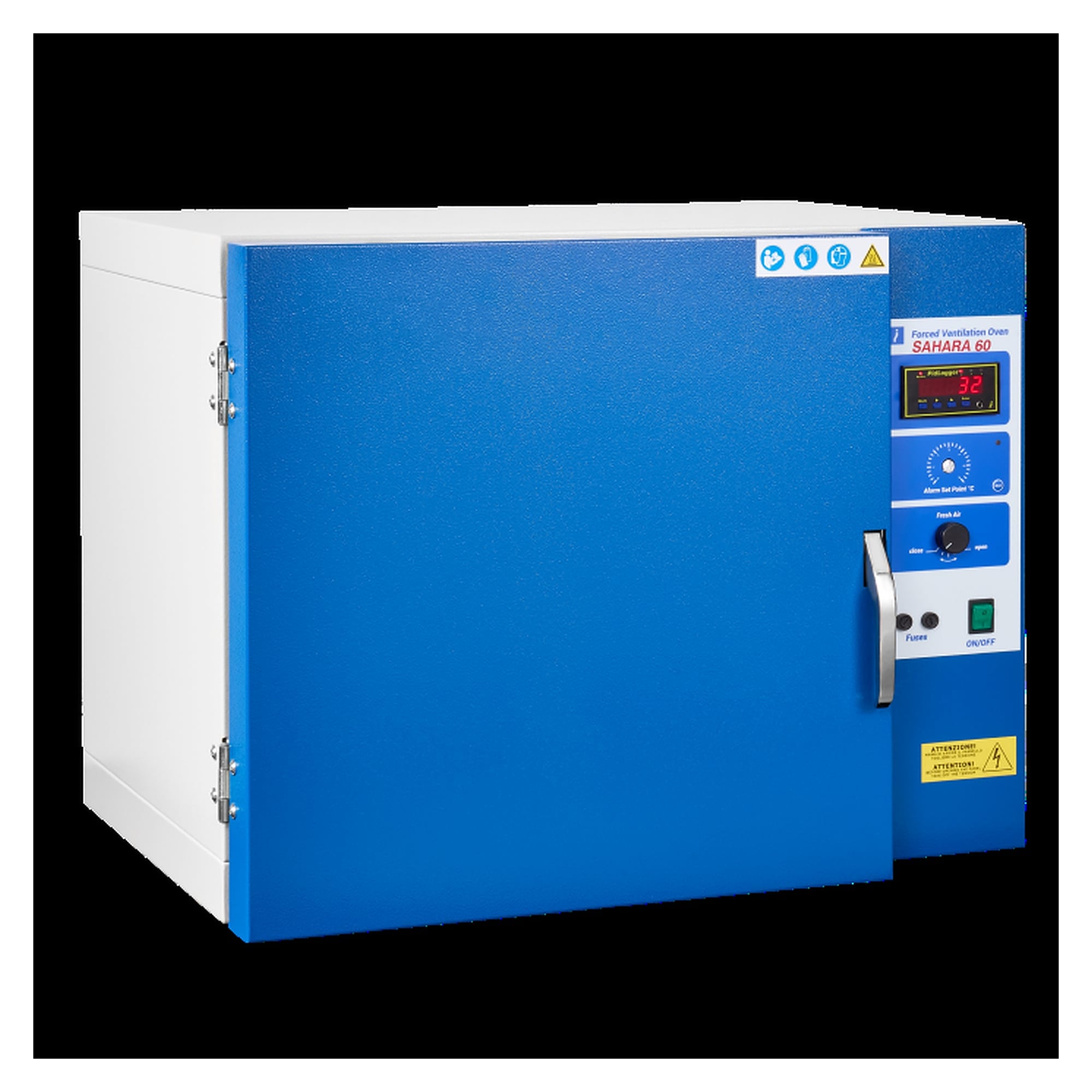 Étuve à ventilation forcée Sahara 80 litres, 40-280 °C, 1200 W, 8 niveaux - Iteco 8107107