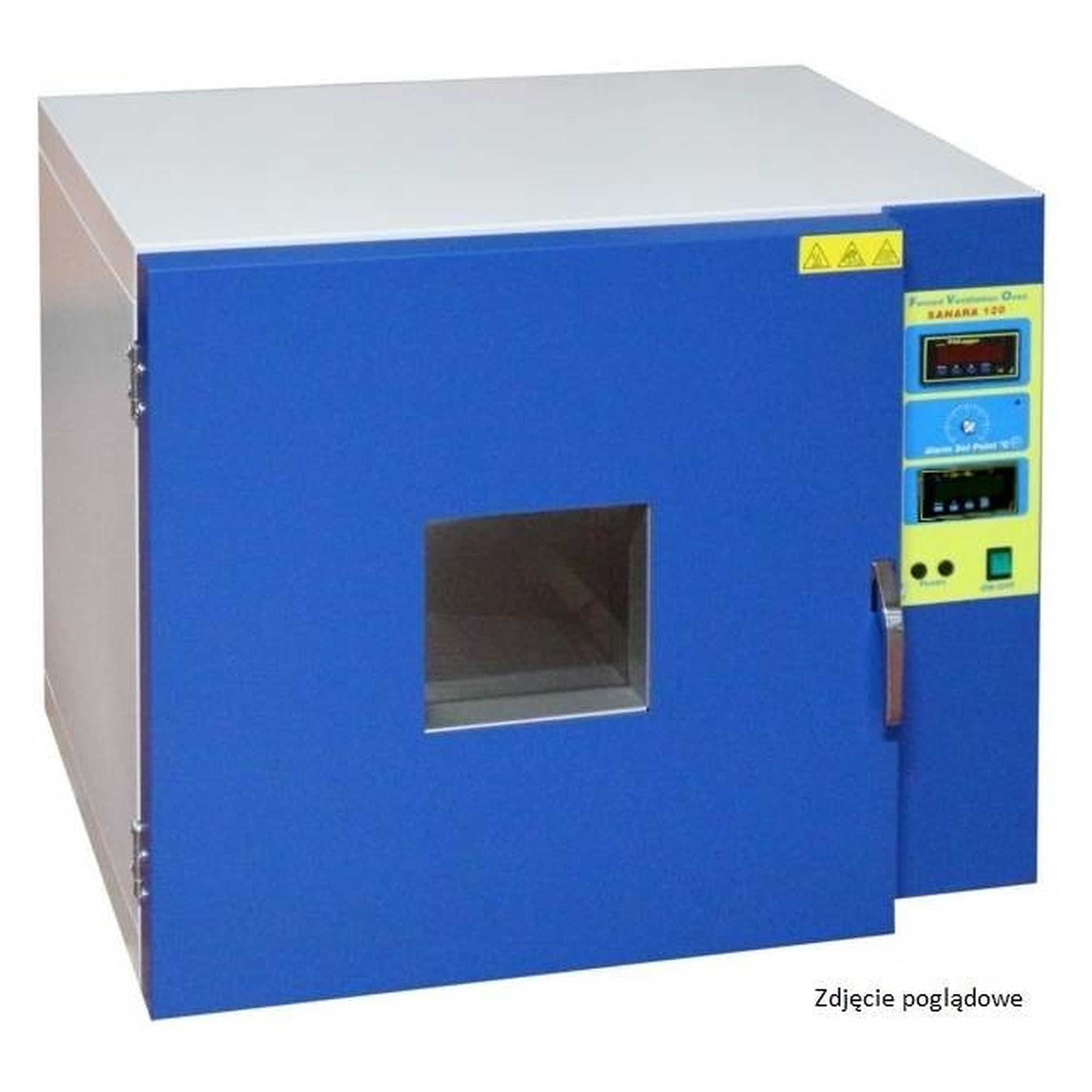 Oven door with tempered glass inspection window 200 x 200 mm for Sahara - Iteco 8107117