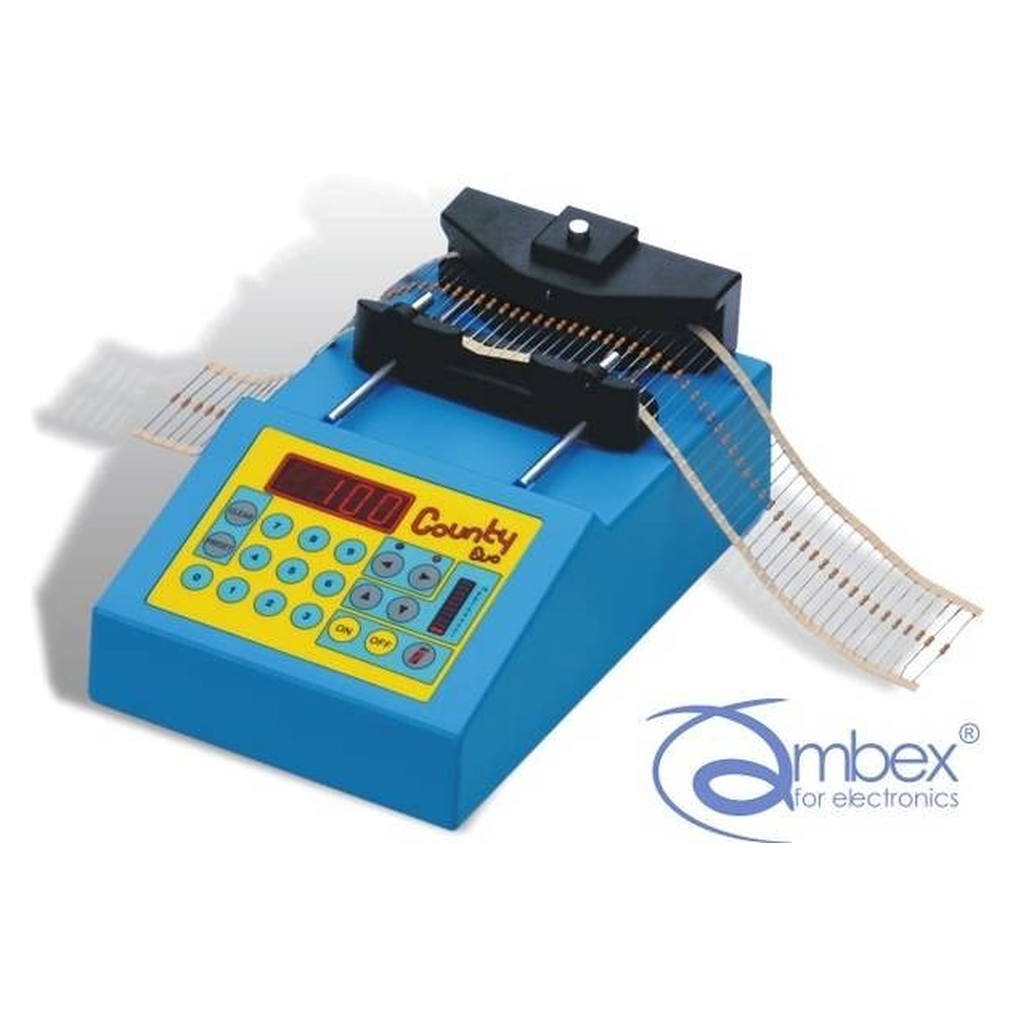 Component Counter County EVO with Battery, Barcode Input and Printer Output - Iteco 8301088