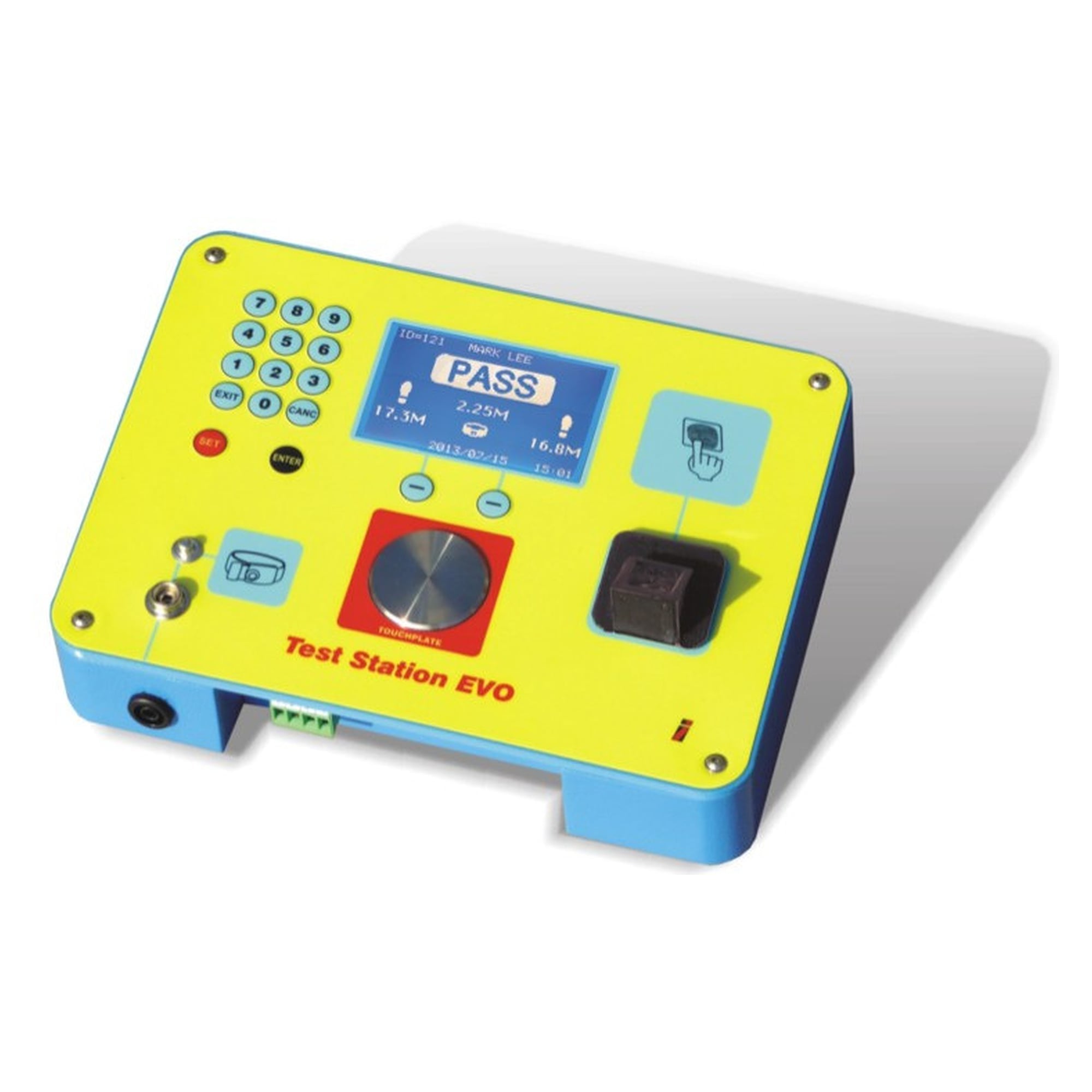 ESD-Personentester Test Station EVO Ethernet mit Fingerabdruckerkennung, Einzelgerät - Iteco 9264926