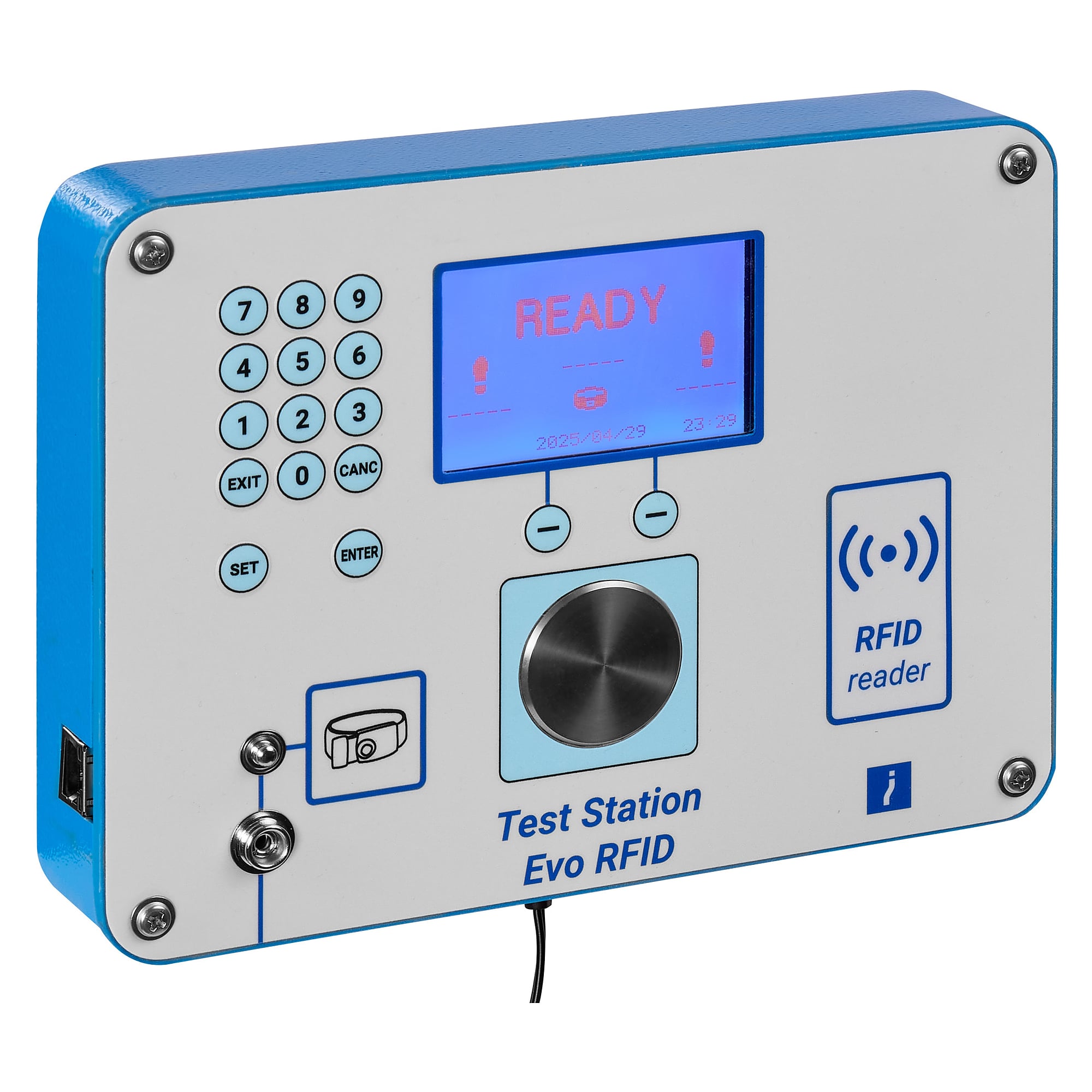 ESD-Personentester Test Station EVO RFID-PLUS Ethernet 125 kHz und 13,56 MHz - Iteco 9264929P