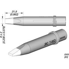 JBC 650408. T-65D soldering tip for 65ST soldering iron