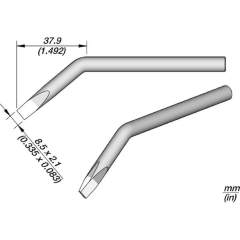 JBC 800409. 80D soldering tip for 80S soldering iron