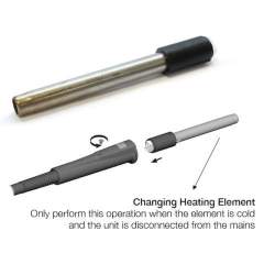 JBC 14107. Heating element for JT-T2A hot air piston, 230V