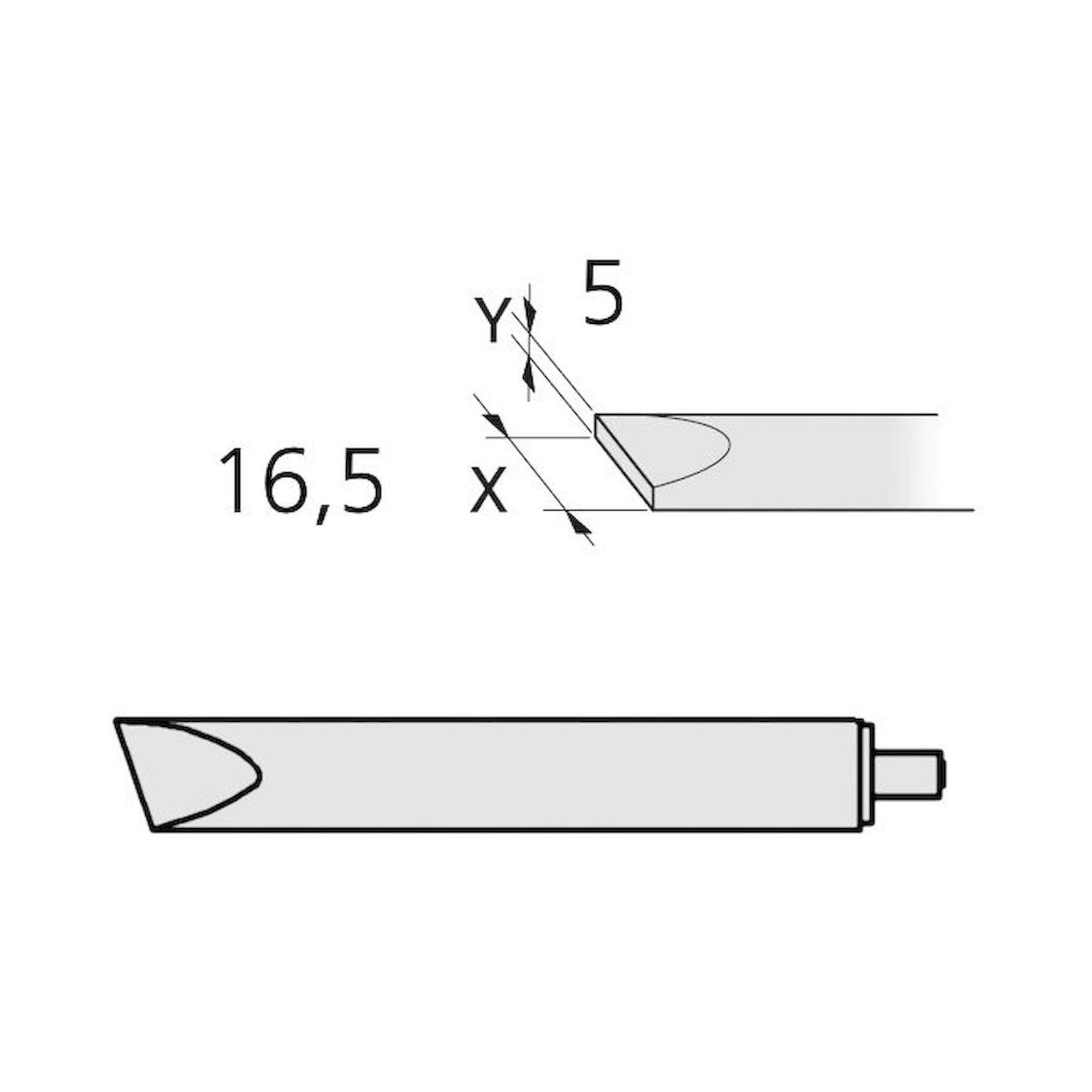 JBC 180420. Soldering tip for 150 S LD, Classic series, 180420