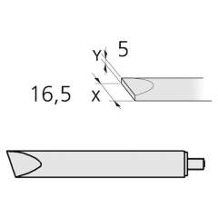 JBC 180420. Soldering tip for 150 S LD, Classic series, 180420