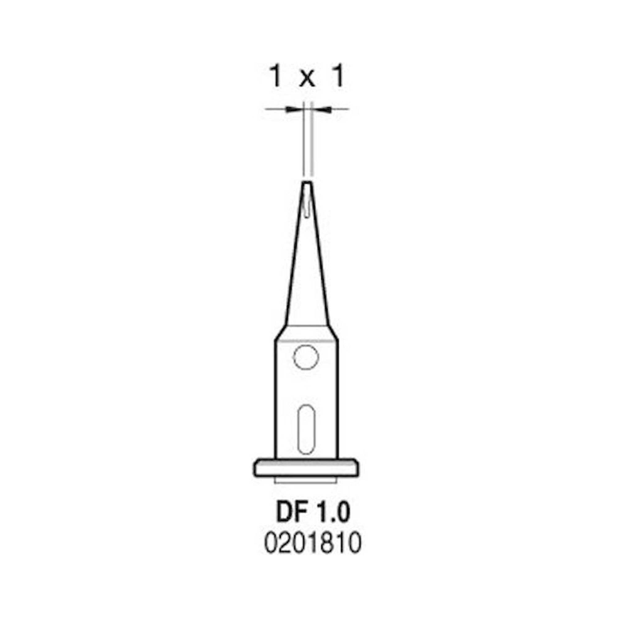 JBC 201810. Soldering tip for gas soldering iron SG1070