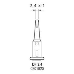 JBC 201820. Soldering tip DF 2,4 for gas soldering iron, 201820