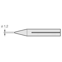 JBC 300707. Soldering tip for 30ST/40ST/SL2020 and IN2100, Classic series, PH12D