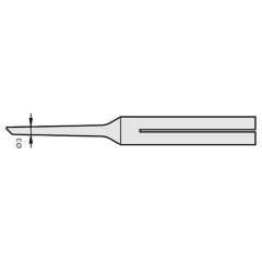 JBC 300806. Soldering tip for 30ST/40ST/SL2020 and IN2100, TL3D