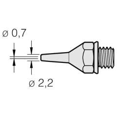 JBC 320903. Desoldering tip for 3040000 / 75 W, Classic series, 09HT