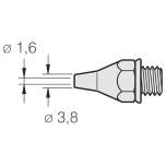 JBC 321500. Desoldering tip for 3040000 / 75 W, Classic series, 35HT