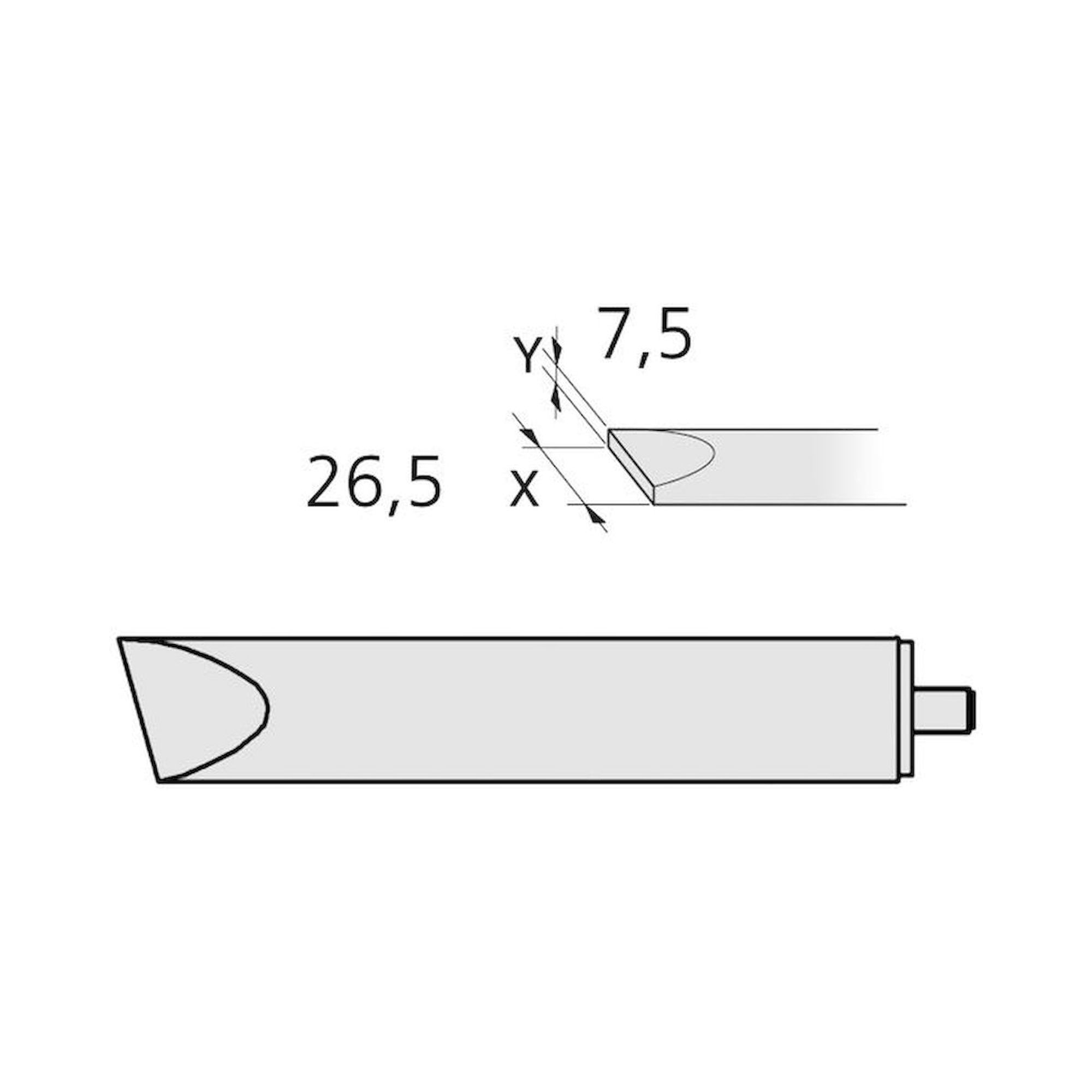 JBC 350170. Soldering tip for 325 S LD, Classic series, 350170
