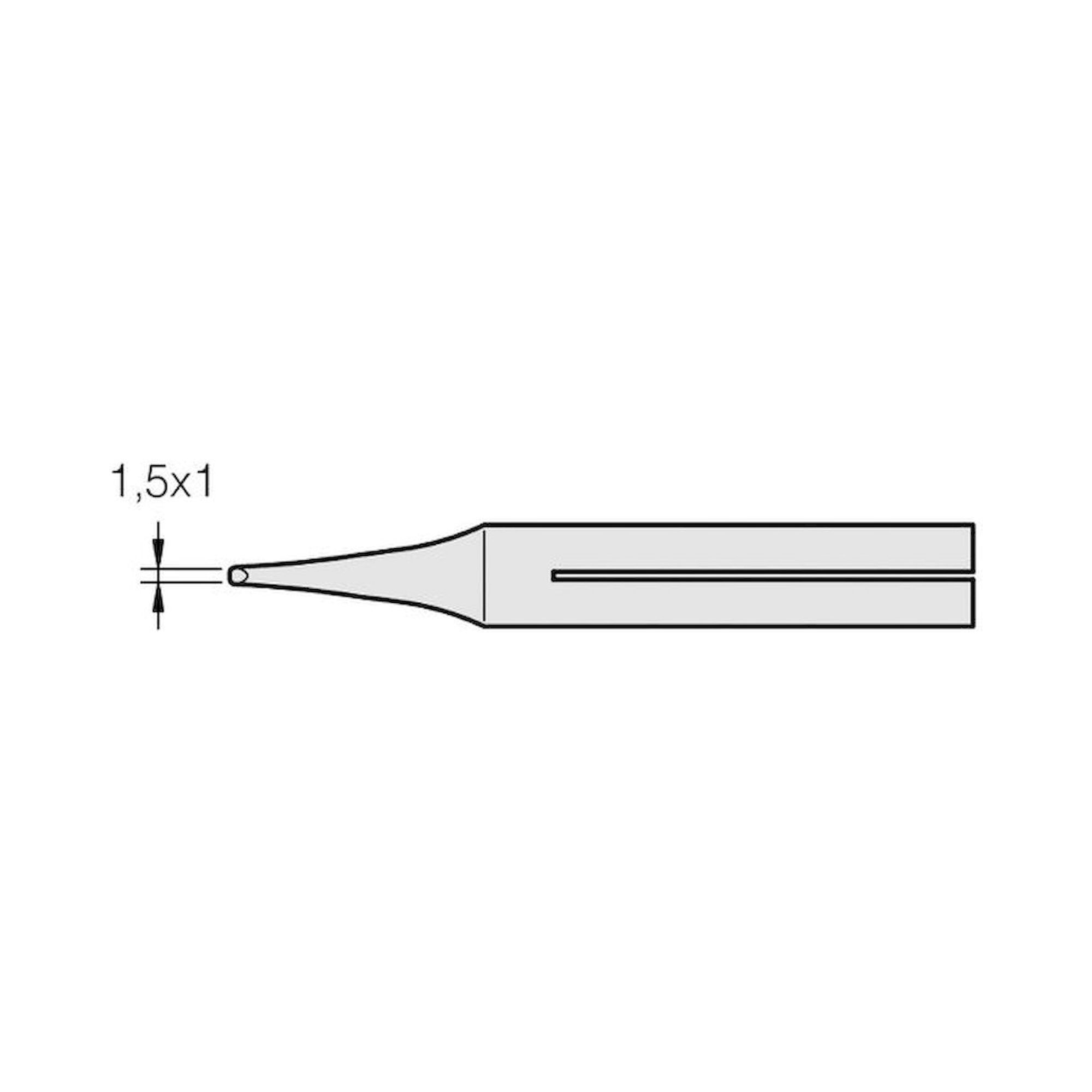JBC 400804. Soldering tip for 30ST/40ST/SL2020 and IN2100, Classic-series, T05D