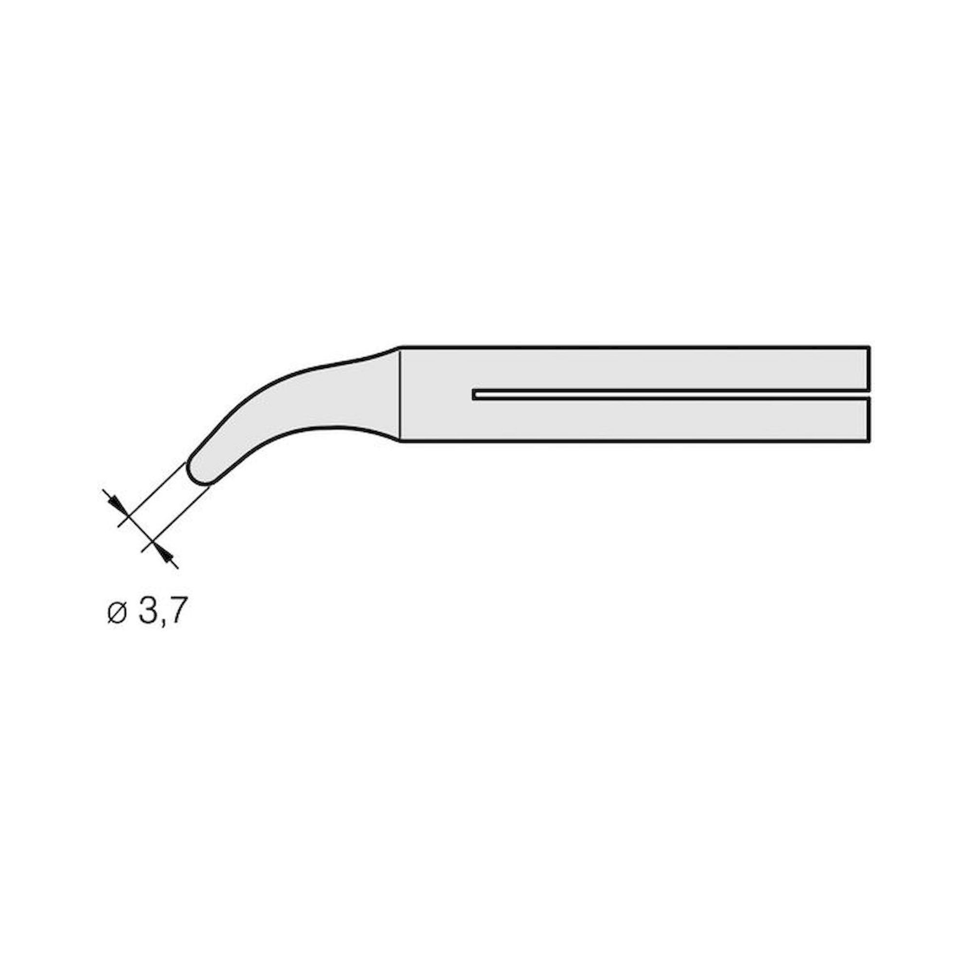 JBC 550608. Soldering tips for Pulsmatic 55N / TB-3220, Classic-series, 550608