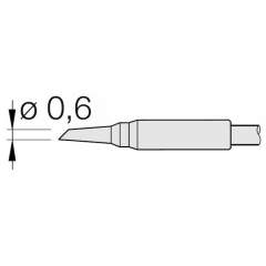 JBC C105109. Soldering tip bevelled, D: 1 mm, C105109