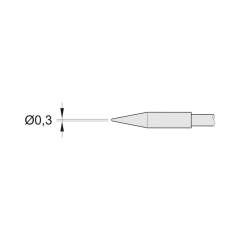 JBC C210001. Lötspitze für T210-A/T210-NA, spitz, gerade, C210001