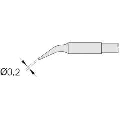 JBC C210002. Soldering tip for T210-A / T210-NA, pointed, angled, C210002