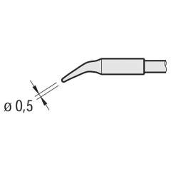JBC C210014. Soldering tip for T210-A / T210-NA, pointed, angled, C210014