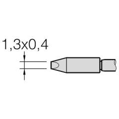 JBC C210022. Soldering tip for T210-A / T210-NA, chisel-shaped, straight, C210022