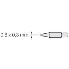 JBC C210024. Lötspitze für T210-A/T210-NA, meißelförmig, C210024