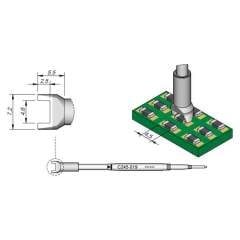 JBC C245019. Desoldering tip chip 4,5 mm, C245019