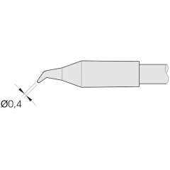 JBC C245034. Angled soldering tip, D: 0.4 mm, C245034