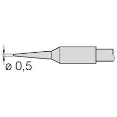 JBC C245036. Soldering tip conical, D: 0.5 mm, C245036