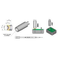 JBC C245052. Special soldering tips, for soldering iron T245, C245052