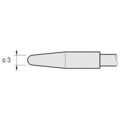 JBC C245107. Soldering tip conical D: 3 mm, C245107