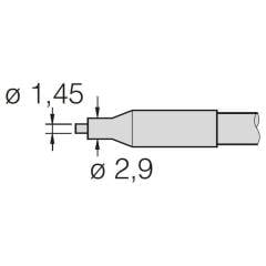 JBC C245117. Special soldering tips, for soldering iron T245, C245117