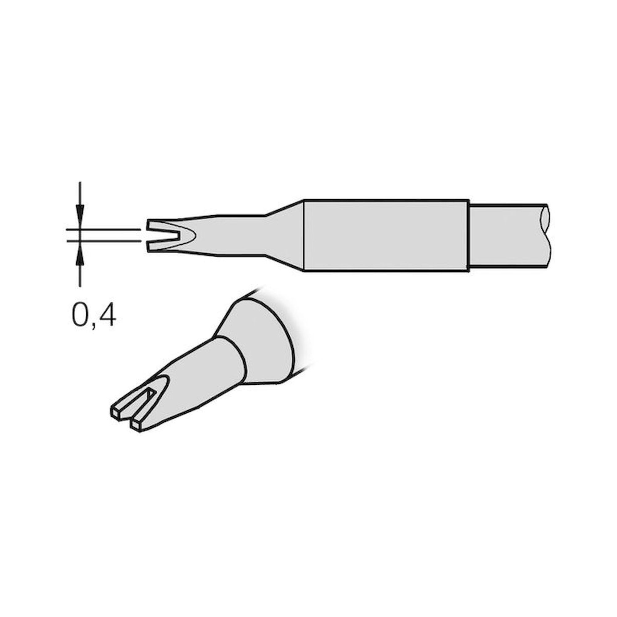 JBC C245118. Special soldering tips, for soldering iron T245, C245118