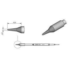 JBC C245119. Soldering tip conical, D: 1 mm - Teflon coating, C245119