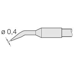 JBC C245126. Angled soldering tip, D: 0.4 mm, C245126