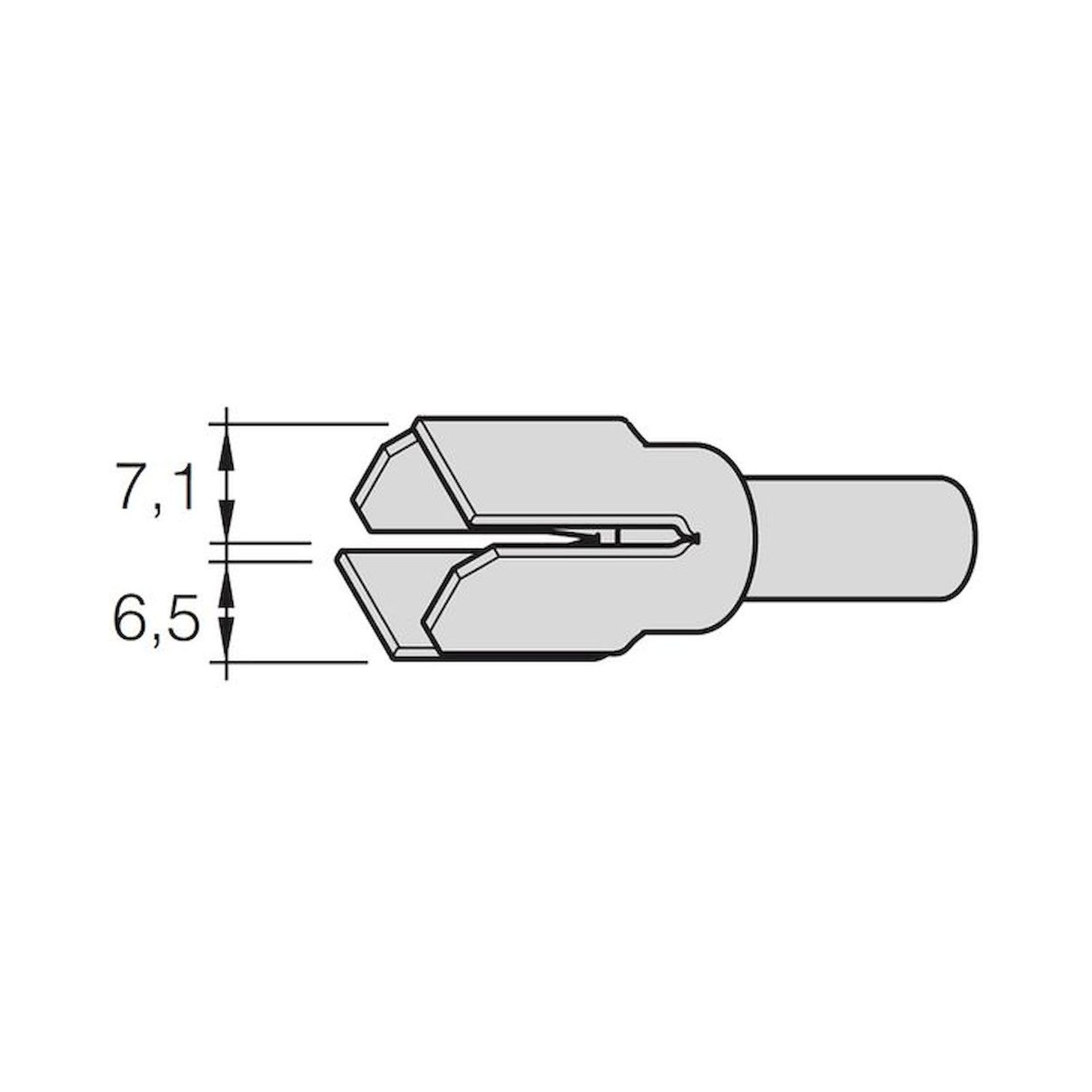 JBC C245136. Desoldering tip Micro Stick Switch, C245136