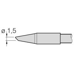 JBC C245405. Soldering tip bevelled, D: 1.5 mm, C245405