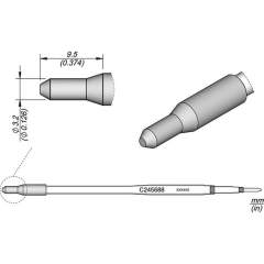 JBC C245688. Heat Staking Cartridge 3.2