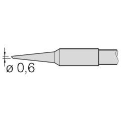 JBC C245747. Soldering tip bevelled, D: 0.6 mm, C245747