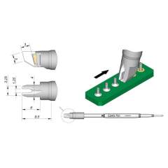 JBC C245751. Special soldering tips, for soldering iron T245, C245751