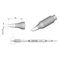 JBC C245768. Special soldering tips, for soldering iron T245, C245768