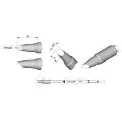 JBC C245784. Soldering tip bevelled, D: 2.8 mm, C245784