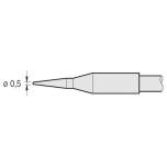 JBC C245930. Soldering tip conical, D: 0.5 mm, C245930