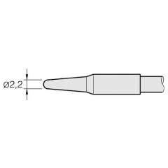 JBC C245933. soldering tip conical, D: 2.2 mm, C245933