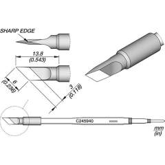 JBC C245940. Soldering tip knife, 6x0,1 mm, C245940