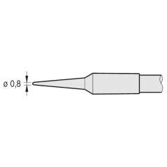 JBC C245957. Soldering tip conical, D: 0.8 mm, C245957