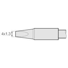 JBC C470014. Chisel-shaped soldering tip, 4x1.3 mm, C470014