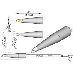 JBC C470020. Soldering tip barrel, diameter 2,4 mm, C470020